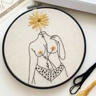 'She is Beauty' Hoop Art Embroidery Kit